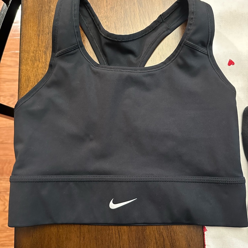 Nike longline sports bra size medium